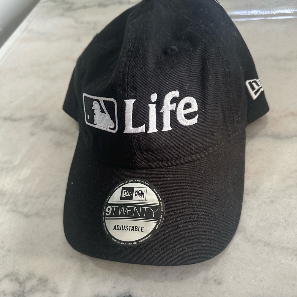 Black New Era MLB baseball Adjustable Cap